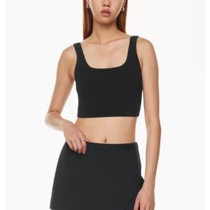 ✨ NWT ✨ Aritzia Babaton Sculpt Knit Squareneck Cropped Tank | Size M